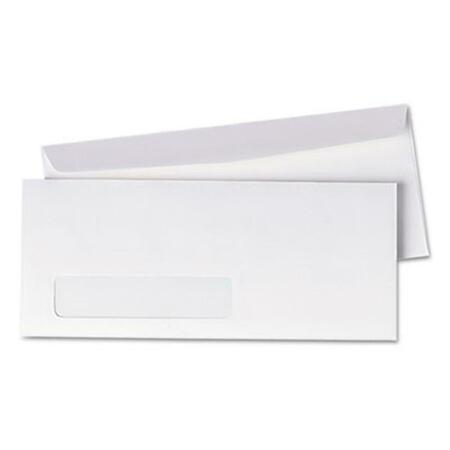 UNIVERSAL Window Business Envelope- Side- #10- White, 500PK 36321